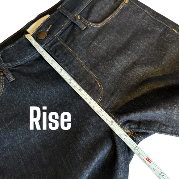 Loft Made & Loved Modern High Waist Skinny Ankle Denim Jeans Dark Wash Womens 2 - Picture 9 of 10